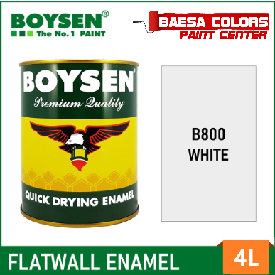 BOYSEN® Flatwall Enamel B-800 – BAESA COLORS PAINT CENTER