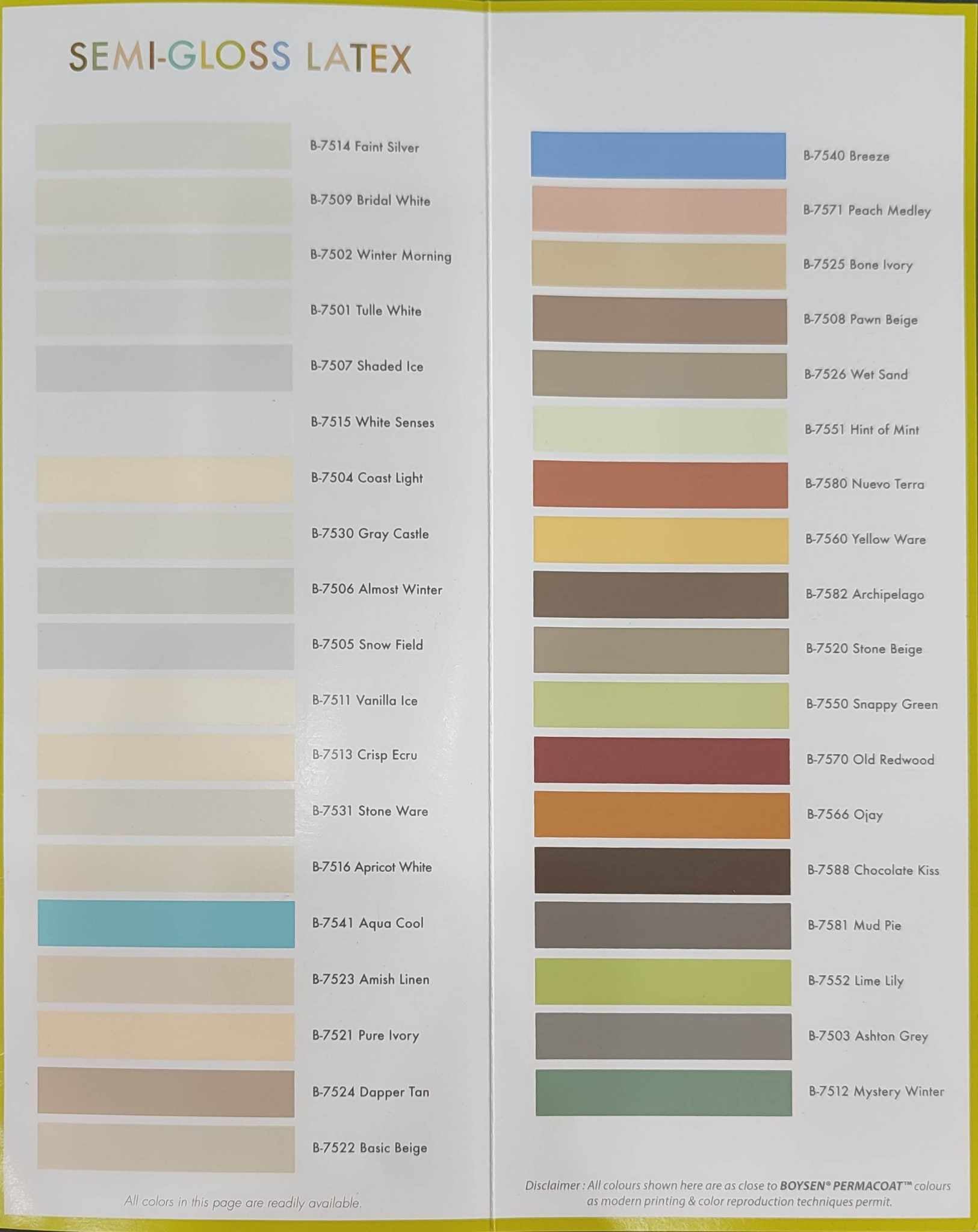 BOYSEN® Permacoat™ Series Semi-Gloss Latex 16-Liters – BAESA COLORS ...