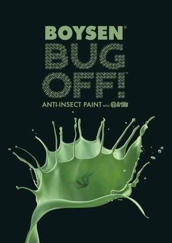 BOYSEN® BUG OFF™ Anti-Insect Paint with Artilin®