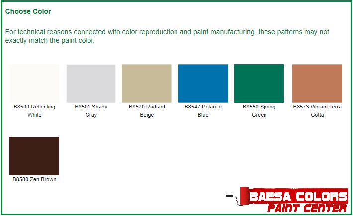 BOYSEN® Cool Shades™ – BAESA COLORS PAINT CENTER