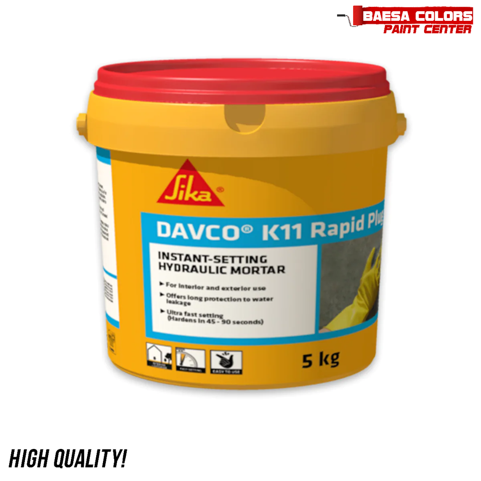 Sika Davco K11 Rapid Plug – BAESA COLORS PAINT CENTER