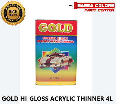 GOLD HI-GLOSS ACRYLIC THINNER