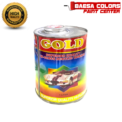 GOLD HI-GLOSS ACRYLIC THINNER