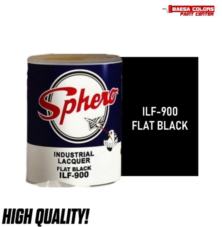 SPHERO Industrial Lacquer Flat Black 4L