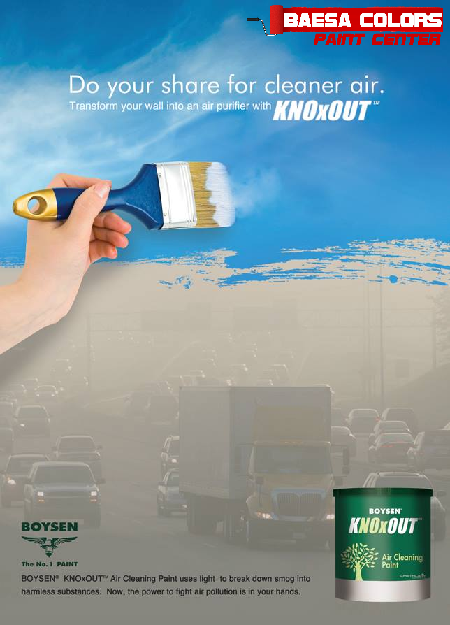 BOYSEN® KNOxOUT™ Air Cleaning Paint