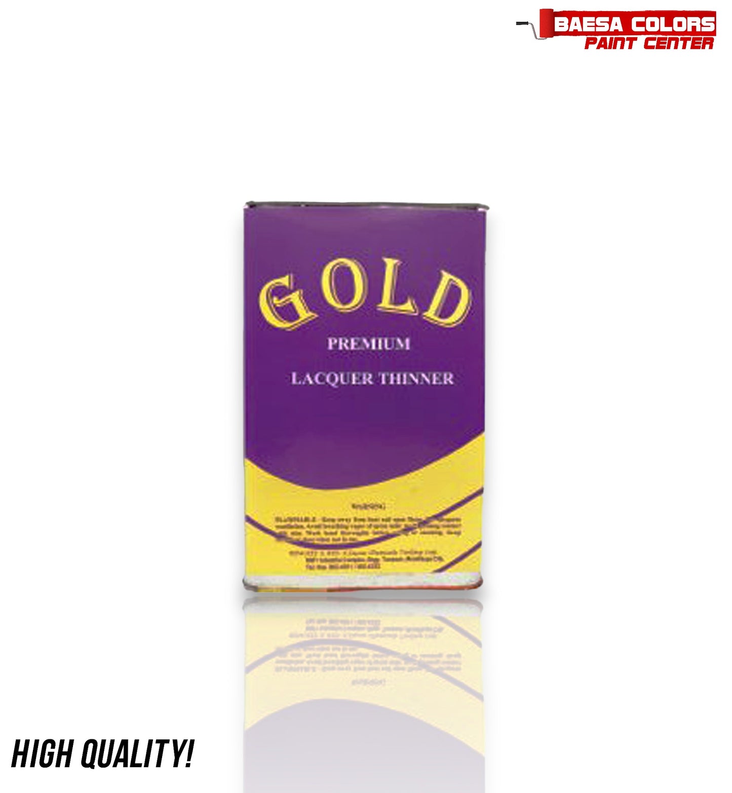 Gold Lacquer Thinner