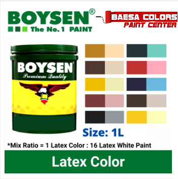 BOYSEN® Latex Colors – BAESA COLORS PAINT CENTER