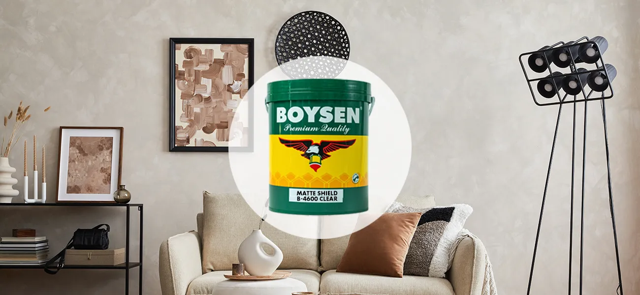 BOYSEN® Matte Shield™ B‑4600 Clear Matte Coating 4L