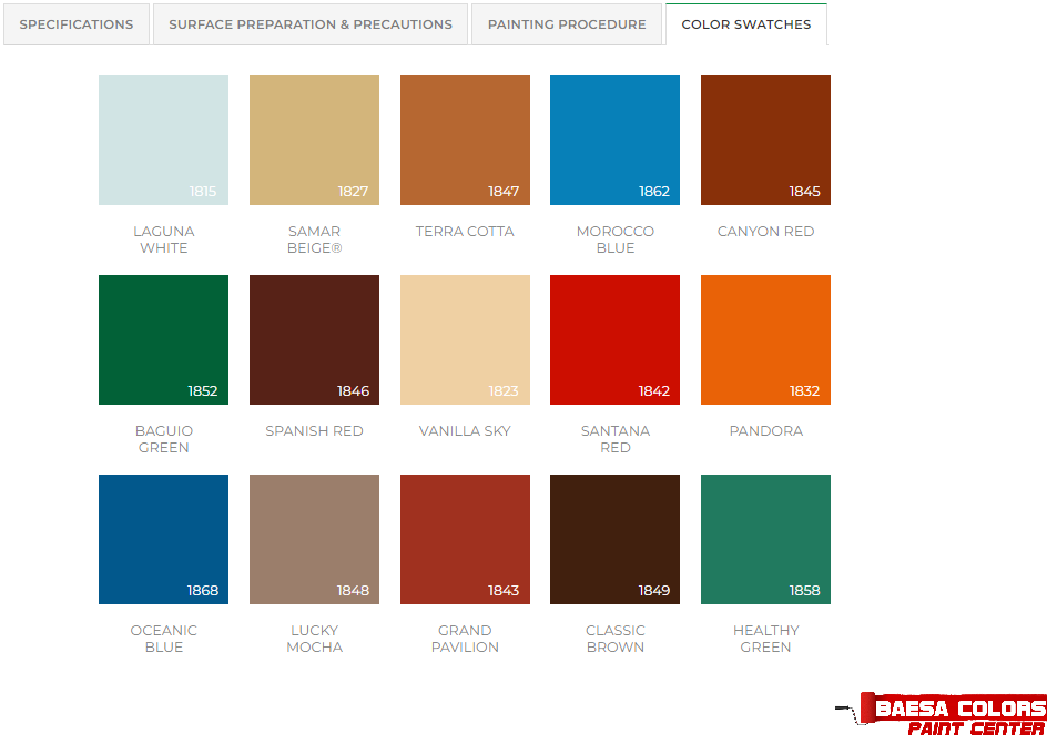 A-Plus PowerRoof® Acrylic Roofing Paint – BAESA COLORS PAINT CENTER