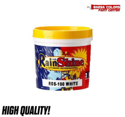 Rain or Shine 100 White Elastomeric Paint