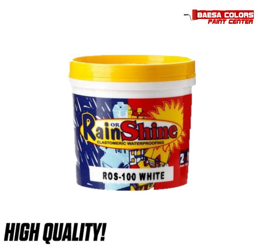 Rain or Shine 100 White Elastomeric Paint