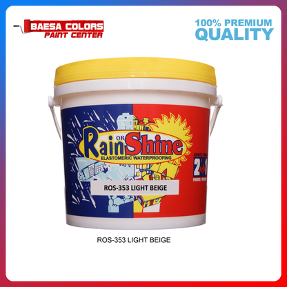 Rain or Shine 353 Light Beige Elastomeric Paint