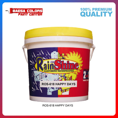 Rain or Shine 618 Happy Days Elastomeric Paint