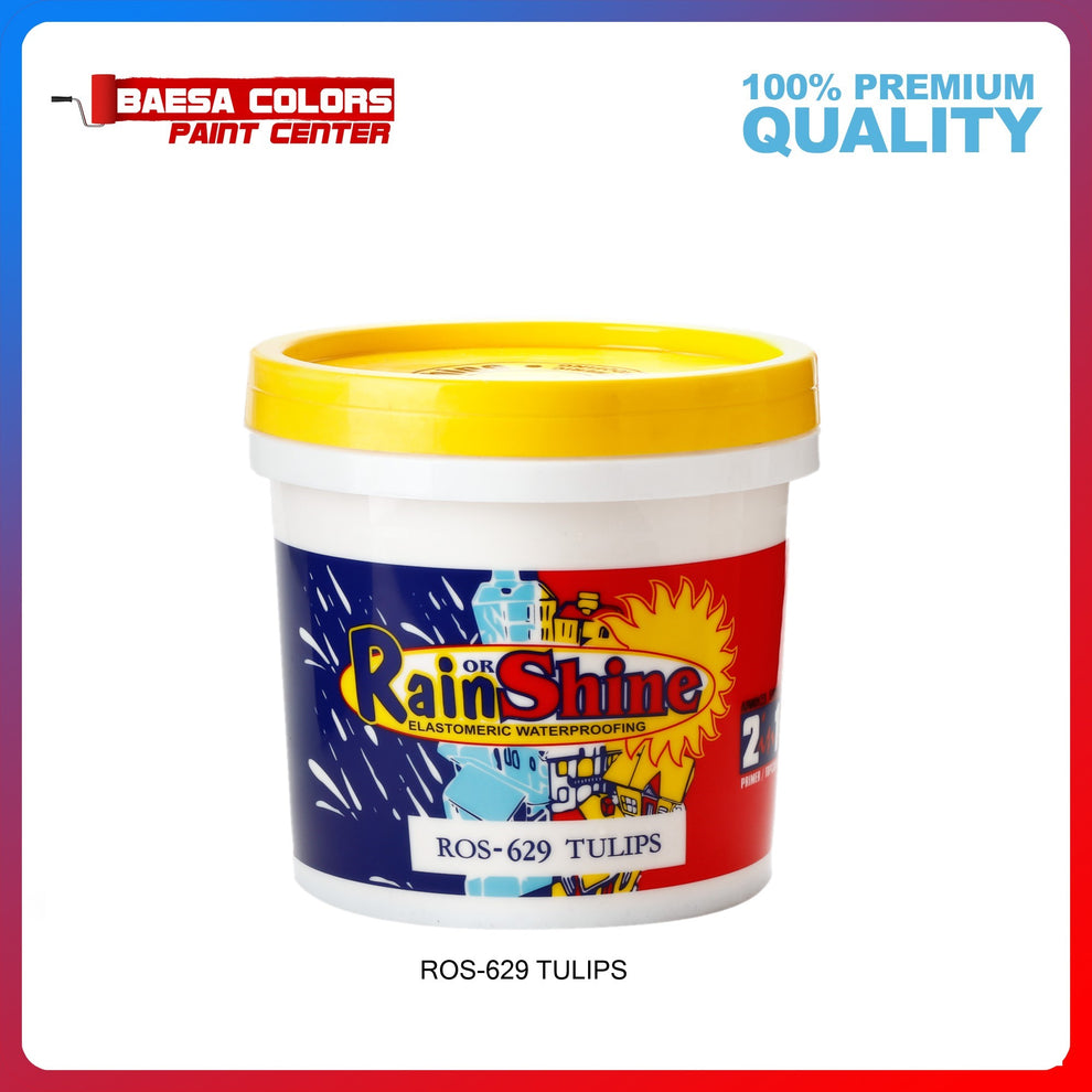 Rain or Shine 629 Tulips Elastomeric Paint – BAESA COLORS PAINT CENTER