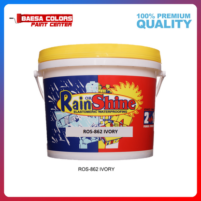 Rain or Shine 862 Ivory Elastomeric Paint