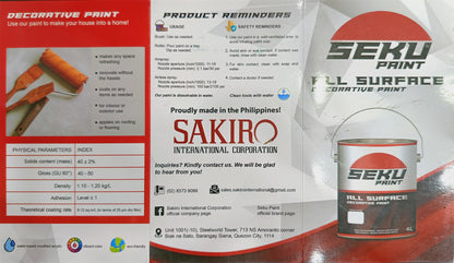 Seku Paint All Surface Decorative Paint 4L