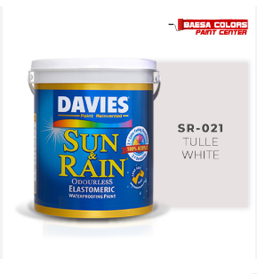 DAVIES® SUN & RAIN® 021 Tulle White Elastomeric Paint