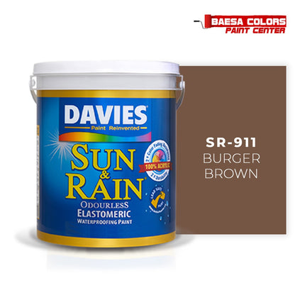 DAVIES® SUN & RAIN® 911 Burger Brown Elastomeric Paint