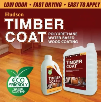 Hudson® Timbercoat Polyurethane Water-Based Wood Coating