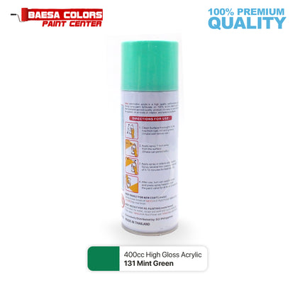 Nikko Acrylic-Based Spray Paint 131 Mint Green 400cc