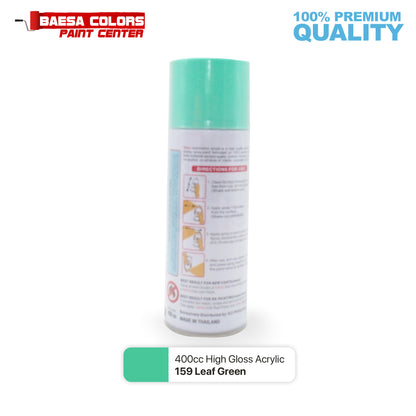 Nikko Acrylic-Based Spray Paint 159 Leaf Green 400cc