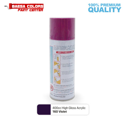 Nikko Acrylic-Based Spray Paint 160 Violet 400cc