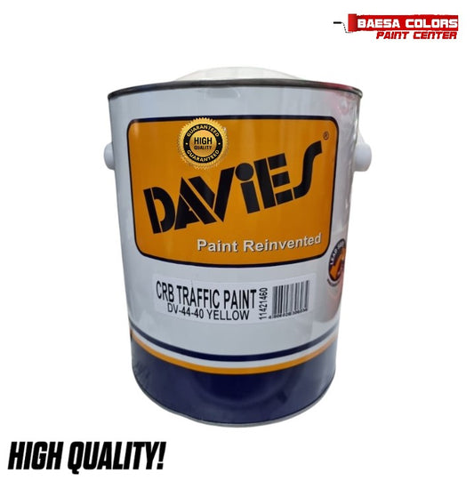 DAVIES® Chlorinated Rubber-Based Traffic Paint 4L