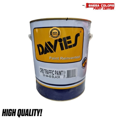 DAVIES® Chlorinated Rubber-Based Traffic Paint 4L
