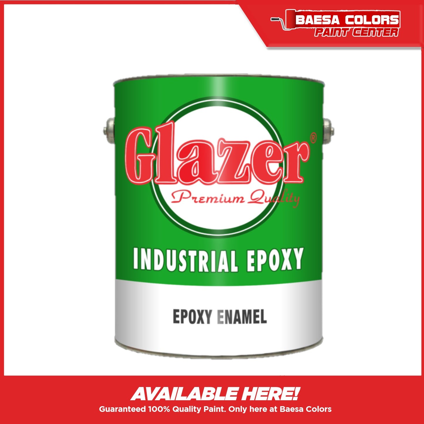 Glazer® Industrial Epoxy Enamel Paint 4-Liter