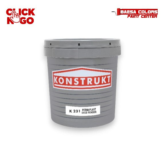 Konstrukt™ Permaplast™ K-231 Deco Render 16L – BAESA COLORS PAINT CENTER