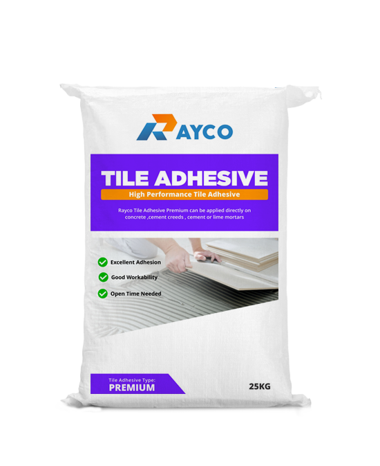 Rayco High Performance Tile Adhesive 25kg