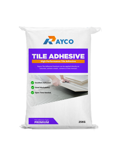 Rayco High Performance Tile Adhesive 25kg